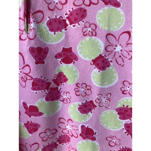 Lilly Pulitzer Shirt Girls Size XL 12-14 Kids Youth Top Vintage Green Pink Polo - Picture 7 of 8